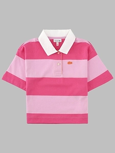 Lacoste Kids Striped Polo Top