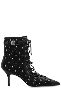 Kurt Geiger Mansion Corset Lace-Up Ankle Boots