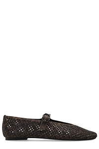 Kurt Geiger Mayfair Embellished Ballet Flats