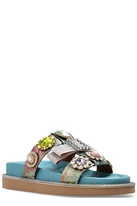 Kurt Geiger Ornate Orson Embellished Slides