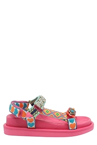 Kurt Geiger Orson Embellished Flat Sandals
