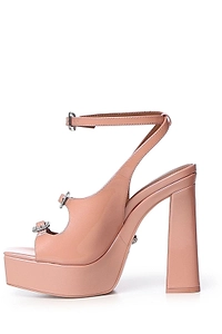 Kurt Geiger Platform Buckle Heeled Sandals