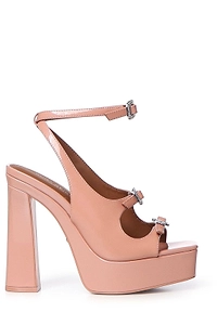 Kurt Geiger Platform Buckle Heeled Sandals