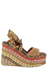 Kurt Geiger London Chelsea Embellished Wedge Sandals