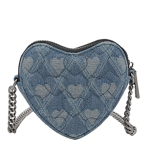 Kurt Geiger Quilted Heart Crossbody Bag