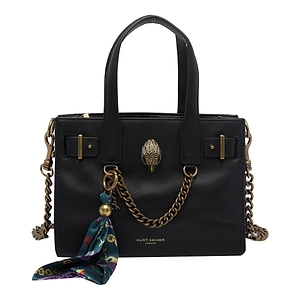 Kurt Geiger Small Stone Chain Tote Bag