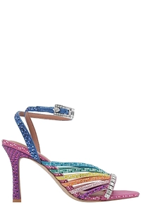 Kurt Geiger Strappy Crystal Heeled Sandals