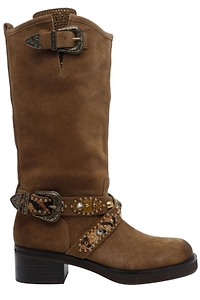 Kurt Geiger Studded Western Biker Boots