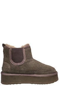 La Conte Platform Shearling Ankle Boots