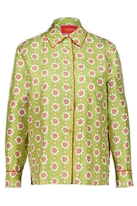 La Doublej All-Over Patterned Button-Up Shirt