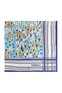 Lanvin Floral Motif Scarf