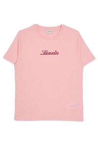 Lanvin Enfant Logo Printed Crewneck T-Shirt