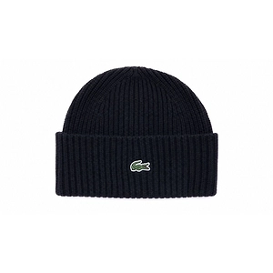 Lacoste Rib Knit Beanie