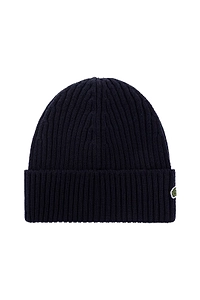 Lacoste Ribbed Turn-Up Hat