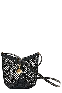 Lanvin Perforated Small Bucket Bag