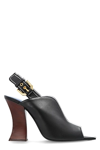 Lanvin Pointed Toe Heeled Sandals