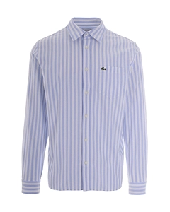 Lacoste Striped Regular Fit Oxford Shirt