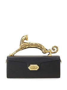 Lanvin Sculpted Top Handle Shoulder Bag