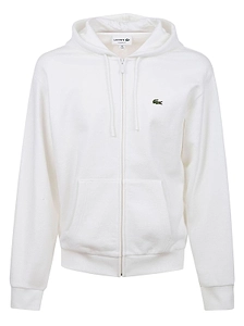 Lacoste Zip-Up Logo Hoodie