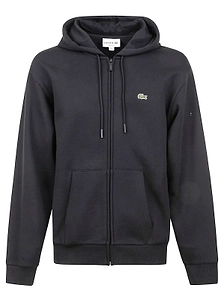 Lacoste Zip-Up Logo Hoodie