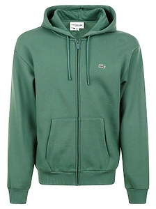 Lacoste Zip-Up Logo Hoodie