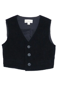 Buttoned Vest Blazer
