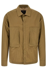 Laminar Crinkled Dobby Shacket Jacket