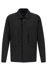 Laminar Crinkled Dobby Shacket Jacket