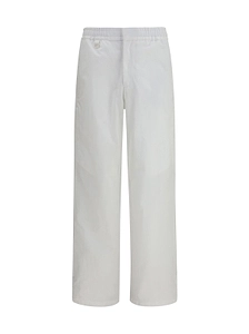 Laminar Drawstring Straight-Leg Pants