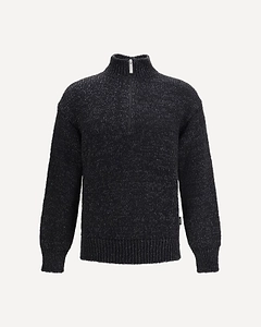 Laminar MÉLange Half-Zip Knitted Sweater