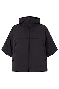 Laminar Padded Oversized Hooded Jacket