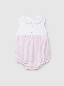 Buttoned Baby Romper