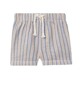 Laranjinha Striped Drawstring Shorts