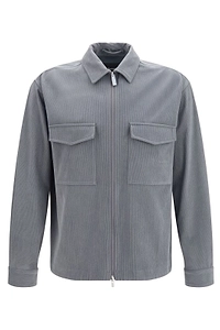 Laminar Zip-Up Corduroy Jacket
