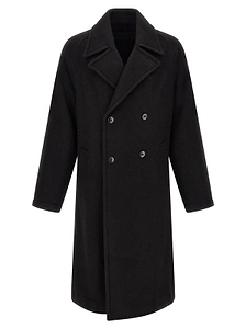 Lemaire Double Breasted Soft Coat