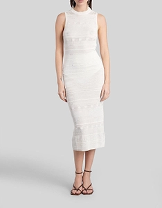 Laneus Sleeveless Knitted Dress