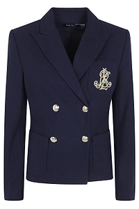 Lauren Ralph Lauren Crest Double-Breasted Blazer