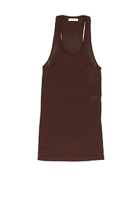 Lemaire Knitted Racerback Tank Top Mini Dress