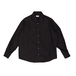 Lemaire Long-Sleeved Curved Hem Regular Shirt