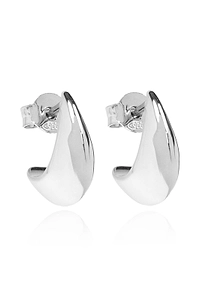 Lemaire Micro Drop Small Hoop Earrings