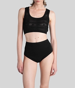 Laneus Sleeveless Knitted Tank Top