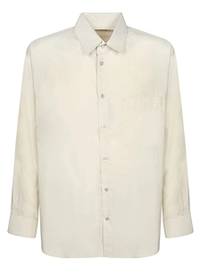 Lemaire Long-Sleeved Curved Hem Regular Shirt