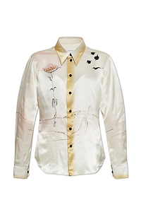 Lemaire Printed Panel Shirt