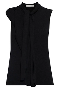 Lemaire Scarf Detailed Sleeveless Cardigan