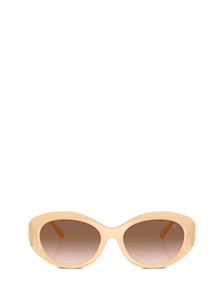Oval-Frame Sunglasses
