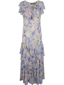 Lauren Ralph Lauren Ruffled Floral Maxi Dress
