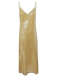 Sequined Slip Dress