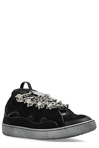 Lanvin Curb Lace-Up Sneakers