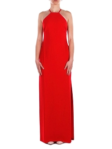 Lauren Ralph Lauren Sleeveless Slit-Detailed Dress