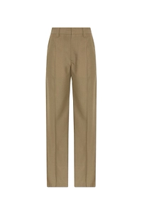 Tailored Straight-Leg Pants